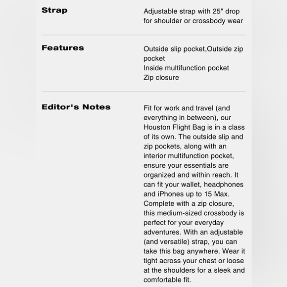 Men’s Coach Houston Flight Bag in Black NWT - Picture 7 of 16